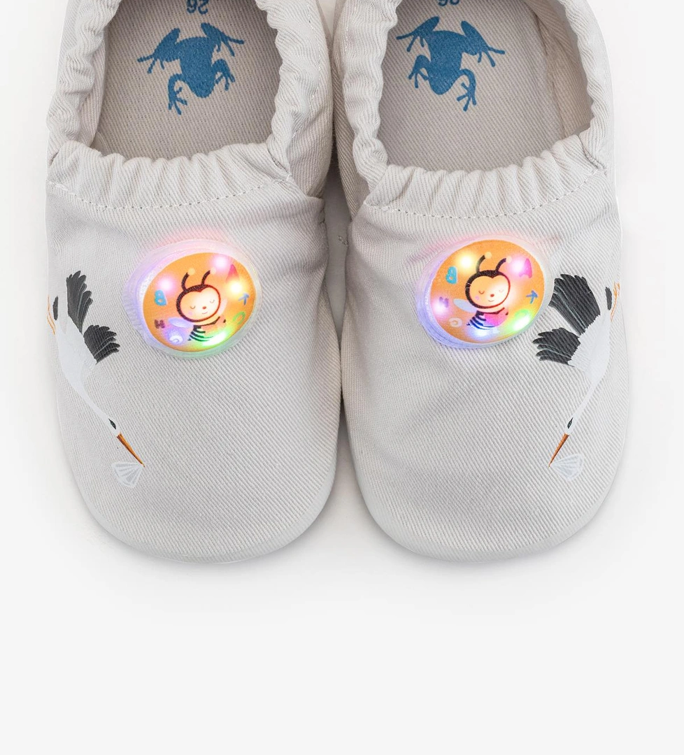 Işıklı Bebek Patik Tak & Çıkart #Tags Havalı Gri - Görsel 1